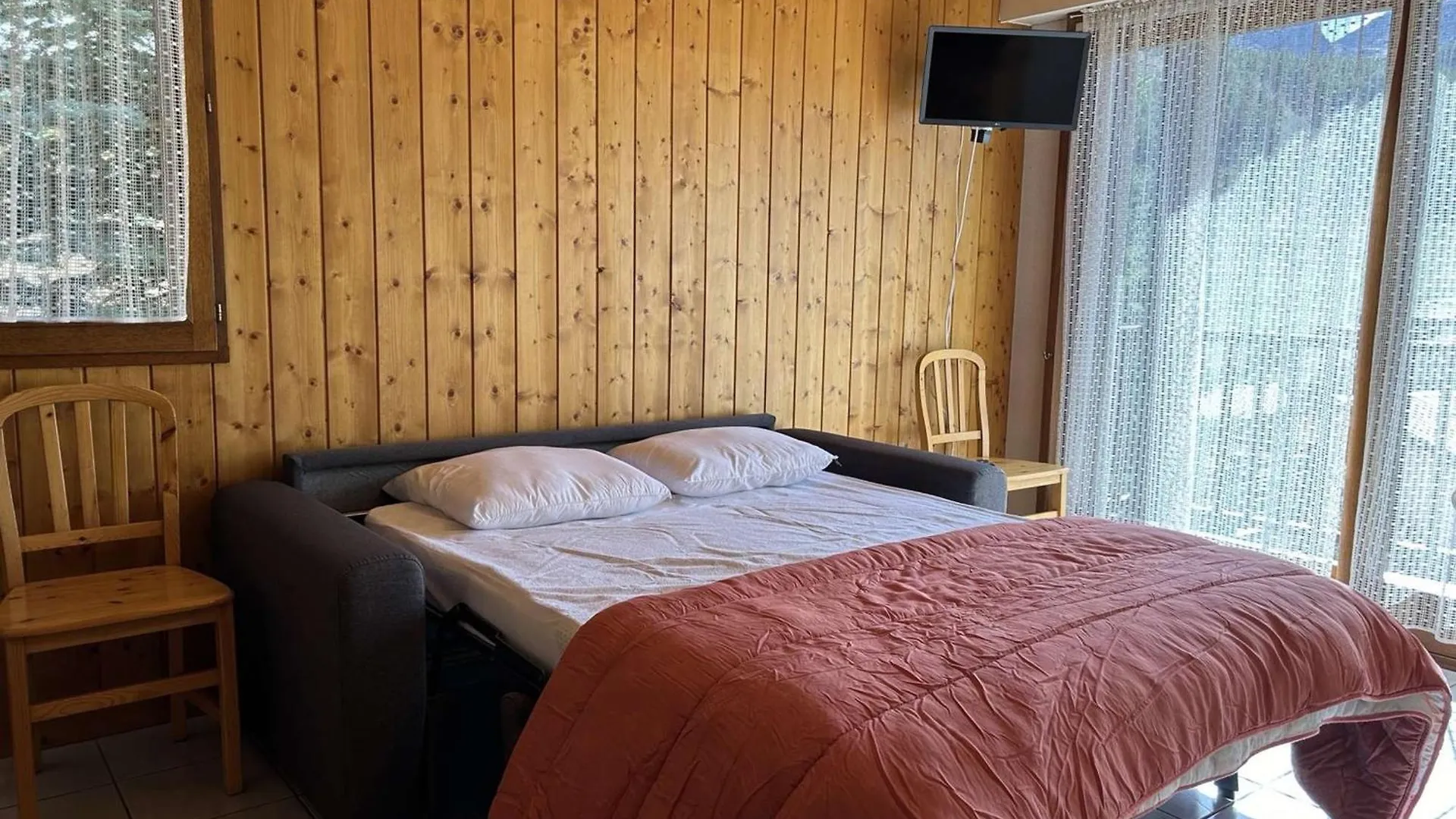 Apartment Appartement Cosy A Montgenevre, 4 Pers, Balcon, Garage Prive, Proche Village - Fr-1-330D-73